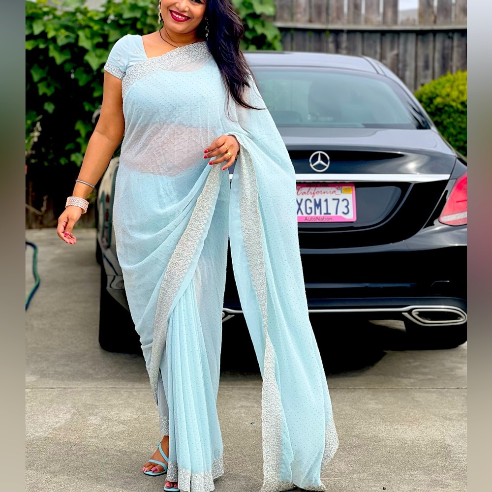 Designer Saree ,mohey
